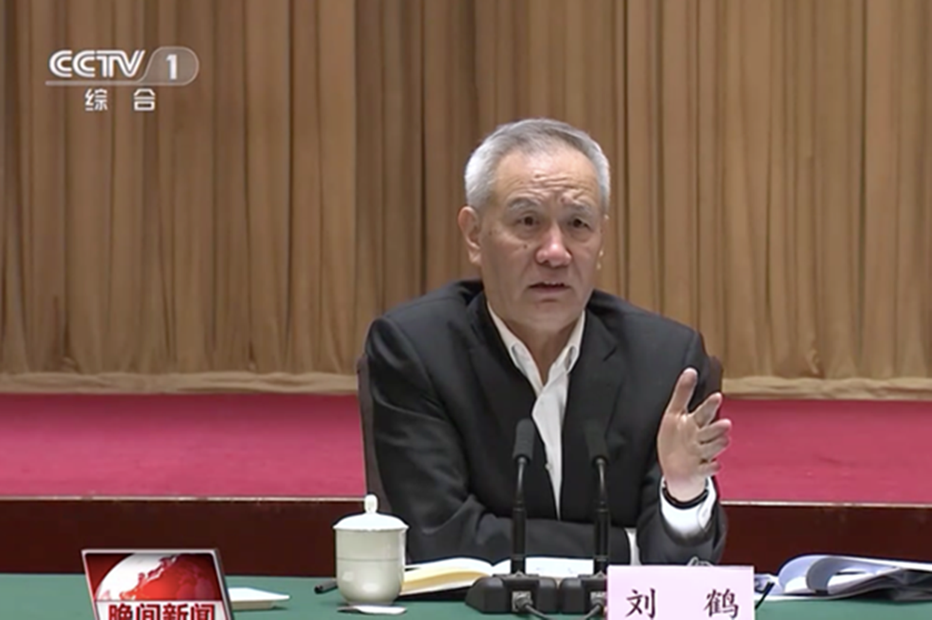 劉鶴：堅持「兩個毫不動搖」　支持民營經濟健康發展