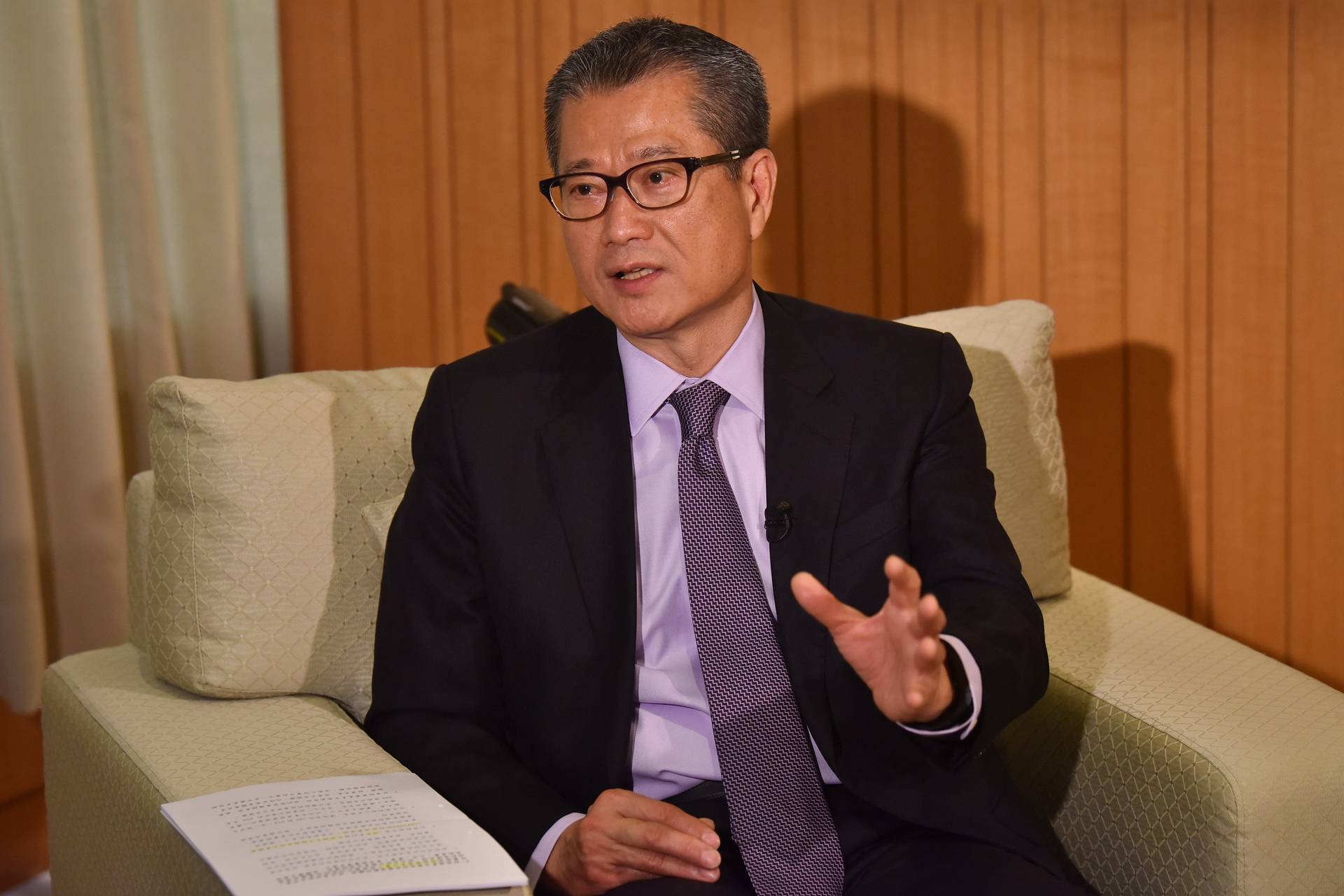 陳茂波稱恒大引發香港金融系統性風險可能性很低