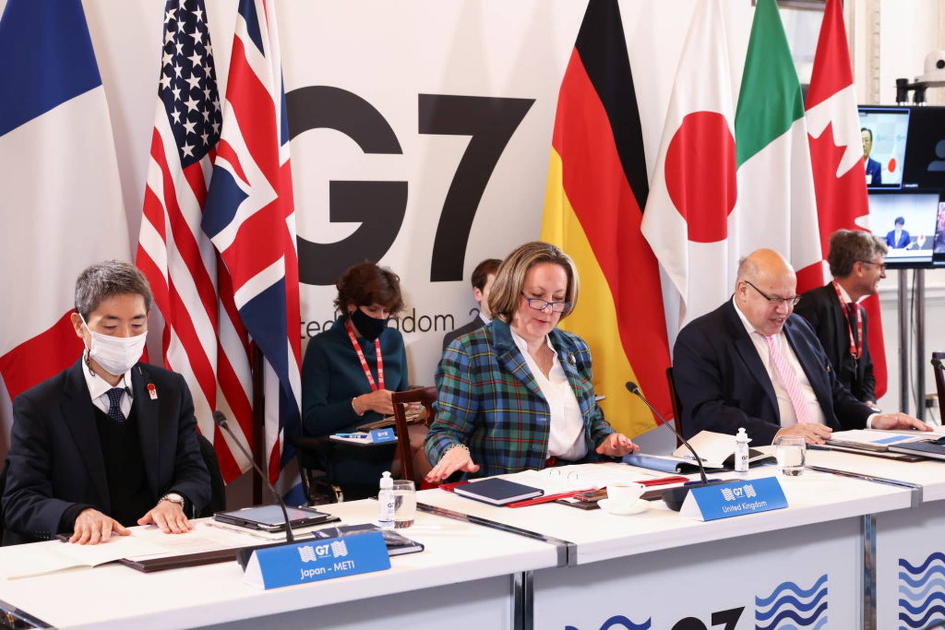 G7貿易部長會就強迫勞動發表首份聯合聲明