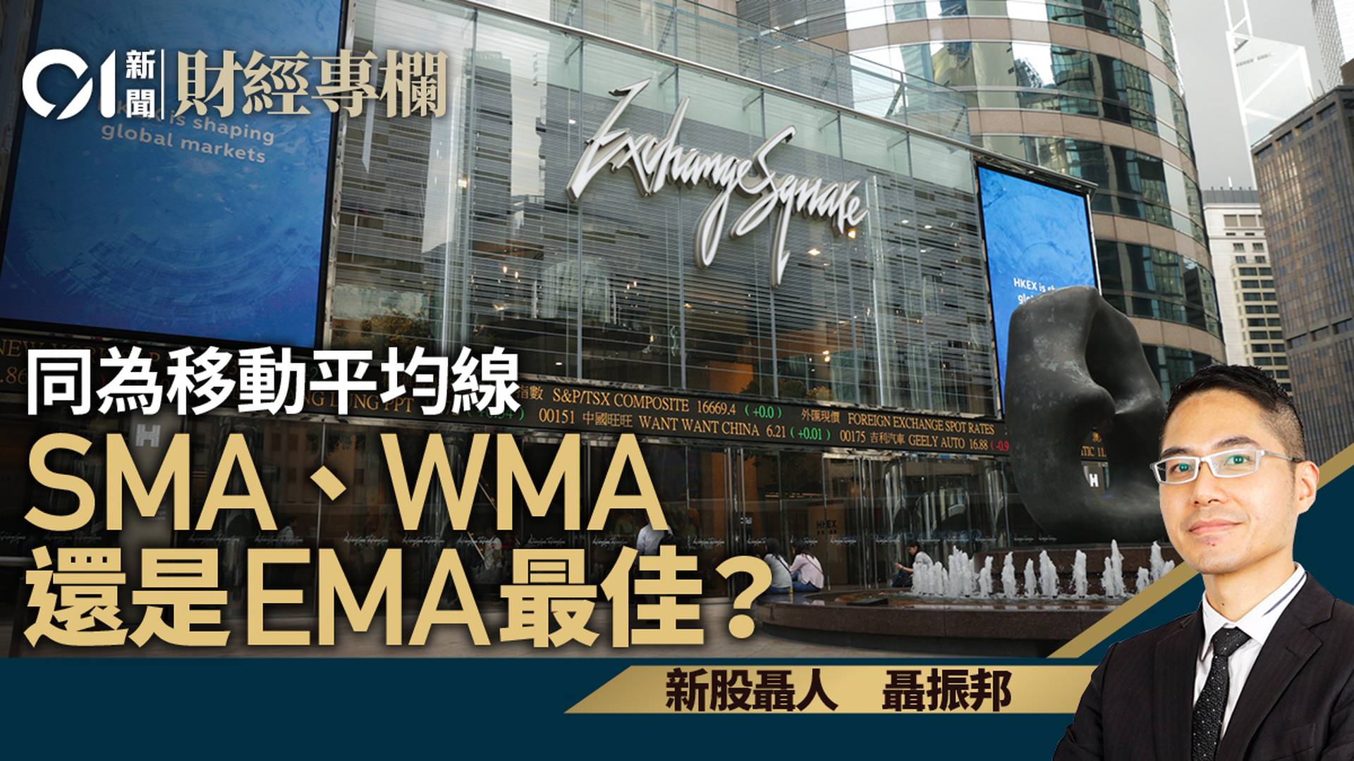同為移動平均線（MA）　SMA、WMA還是EMA較優勝呢？｜聶振邦