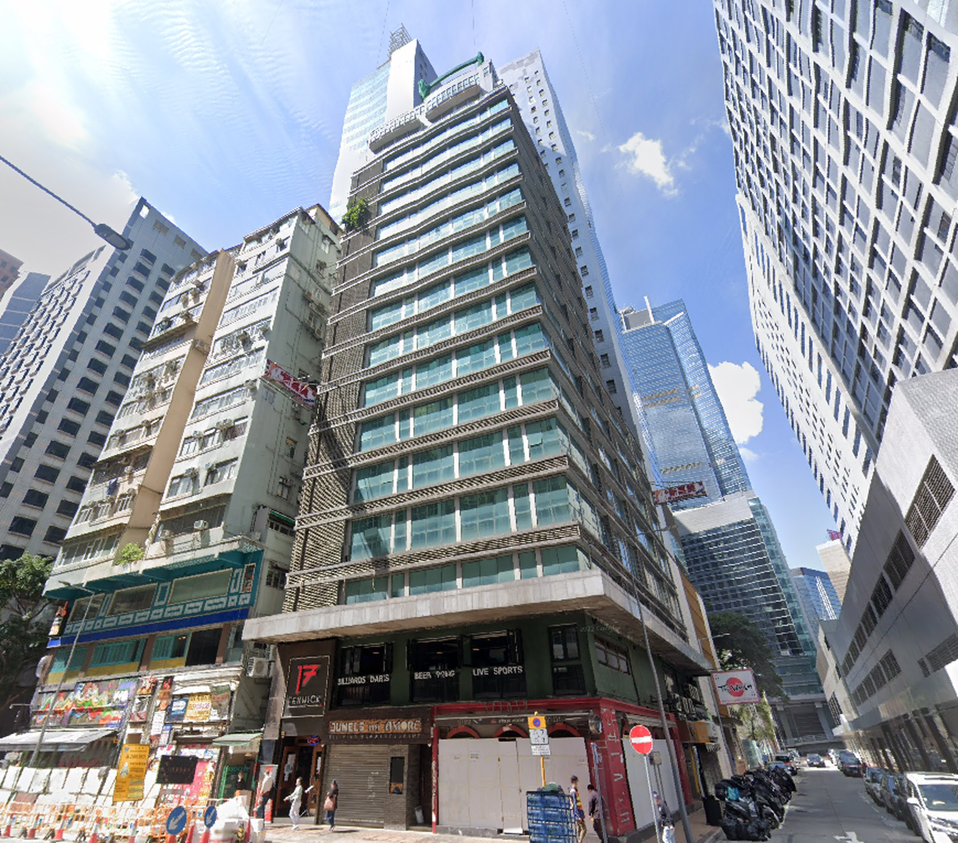 永倫集團申強拍謝斐道金鐘大廈　市值8.43億
