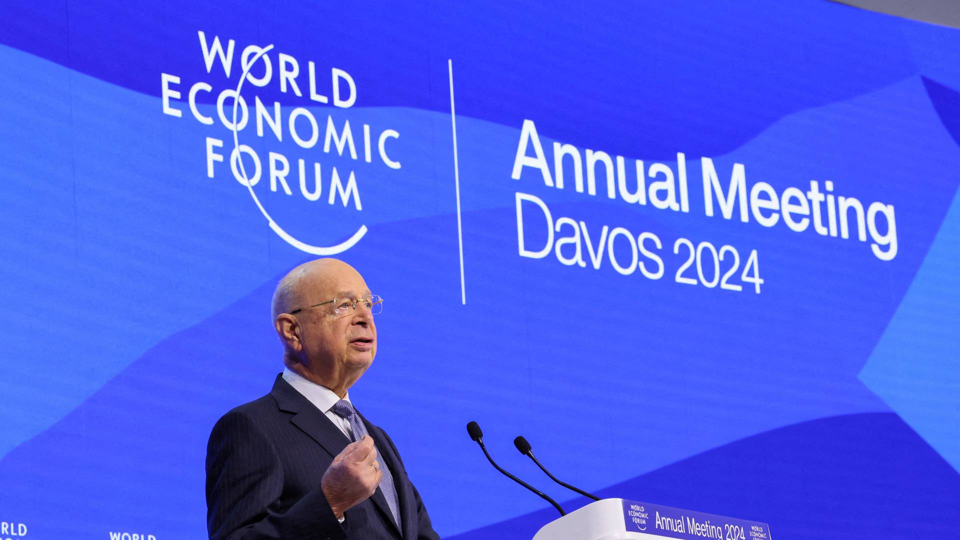 世界經濟論壇創辦人籲重建信任以應對挑戰