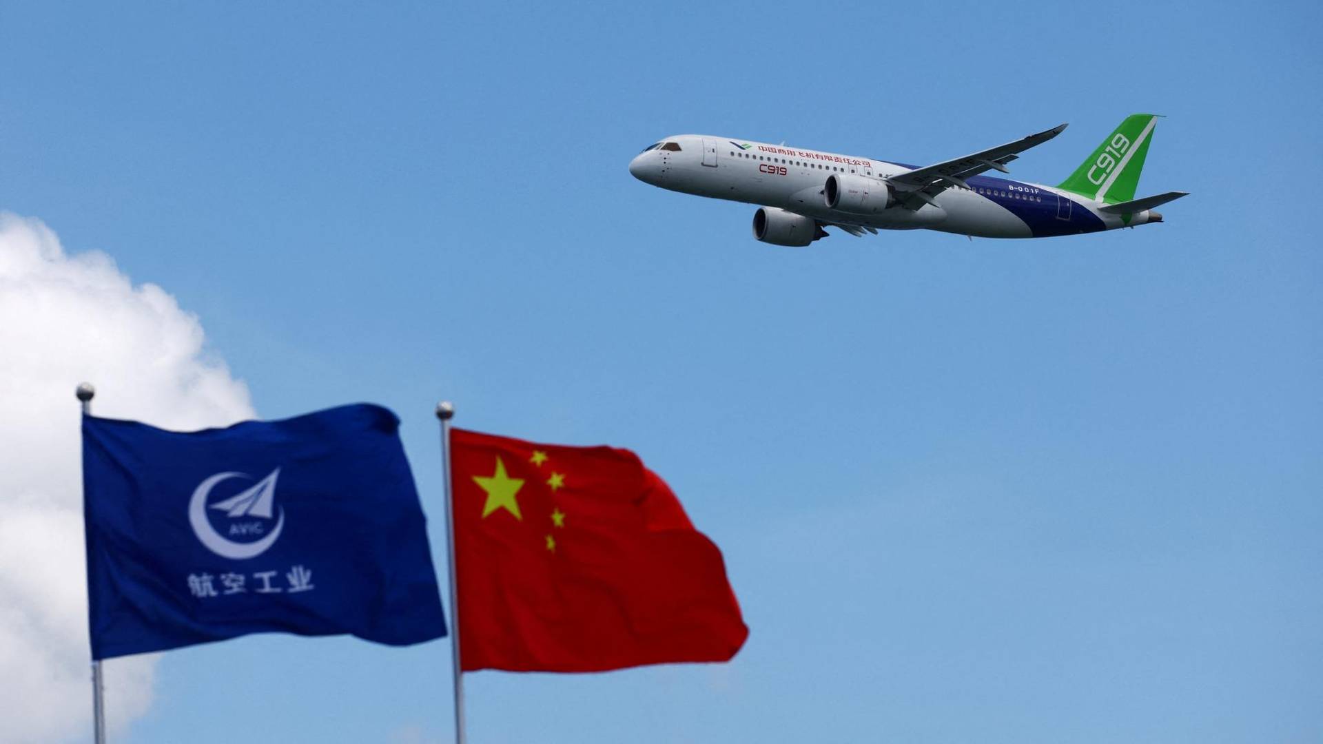 新加坡航空展揭幕　中國製C919與ARJ21亮相